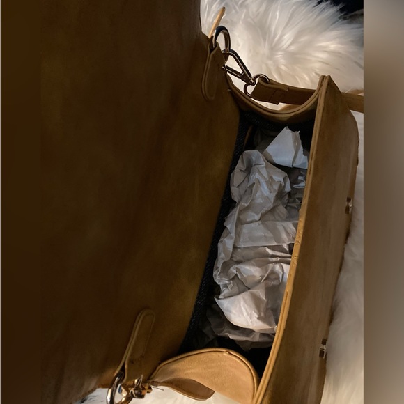 URBAN EXPRESSIONS Khloe Crossbody/Satchel in color Mustard - Picture 12 of 12